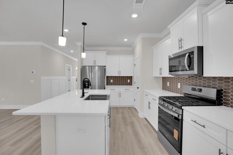 Furnished interior view inside a new home in Rolling Hills, Prosperity (Image 13).