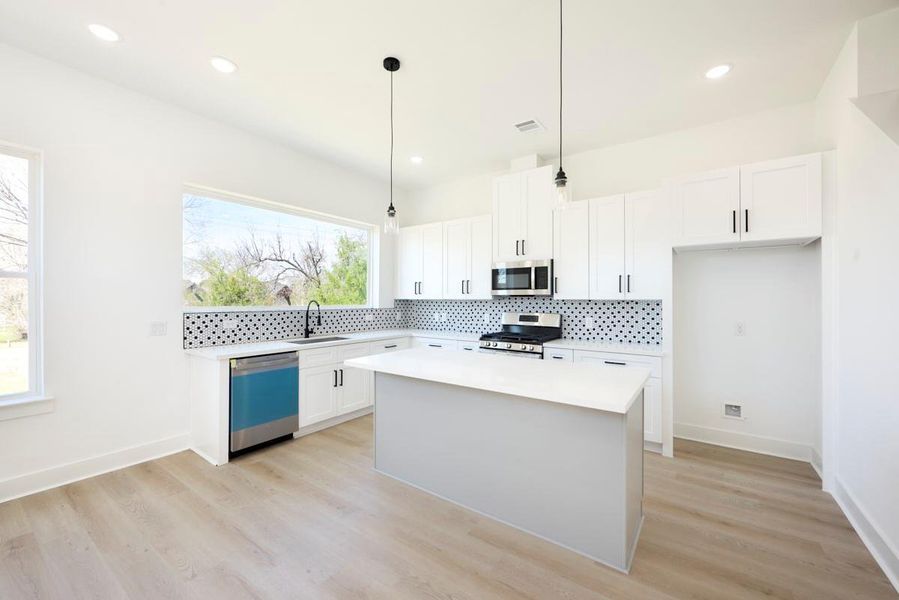 Furnished interior view inside a new home in , Houston (Image 7).