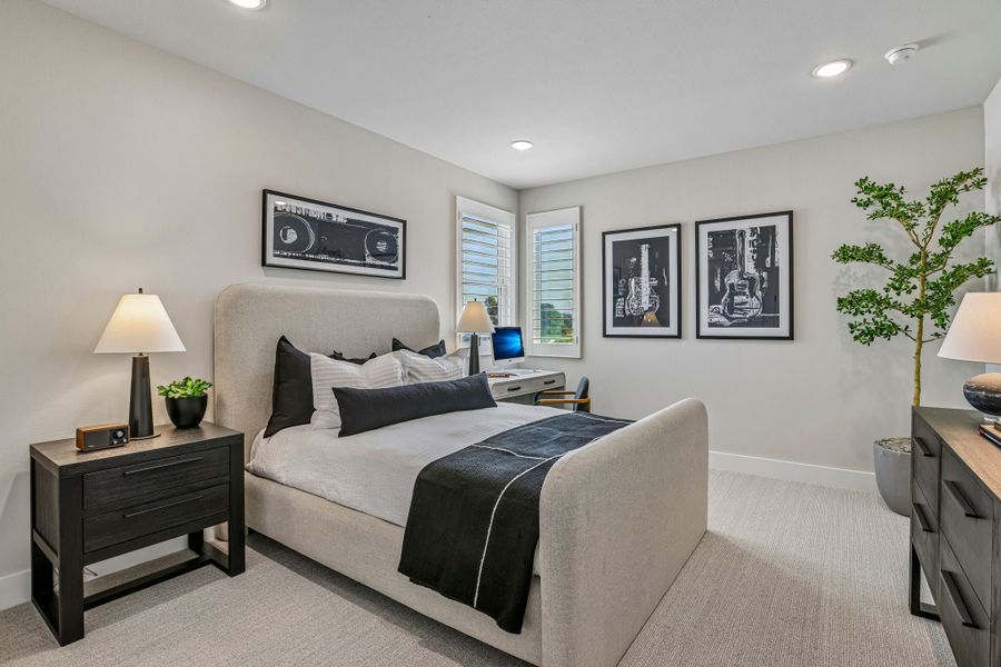 Furnished interior view inside a new home in Bluff Haven, Georgetown (Image 25).