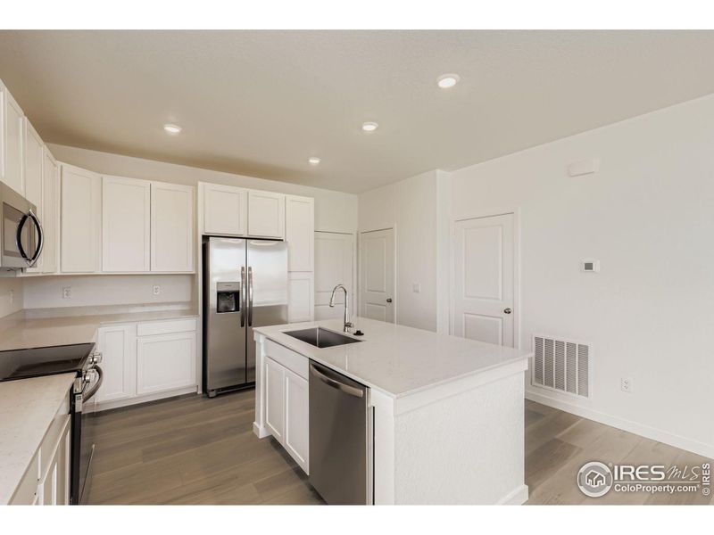 Furnished interior view inside a new home in , Thornton (Image 5). Furnished interior view inside a new home in , Thornton (Image 5).