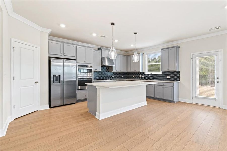 Furnished interior view inside a new home in , Lawrenceville (Image 14).