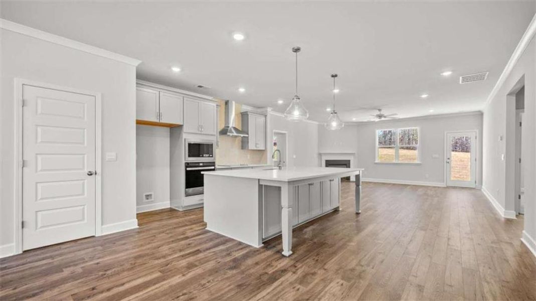 Furnished interior view inside a new home in Evergreen Crossing, Locust Grove (Image 10).