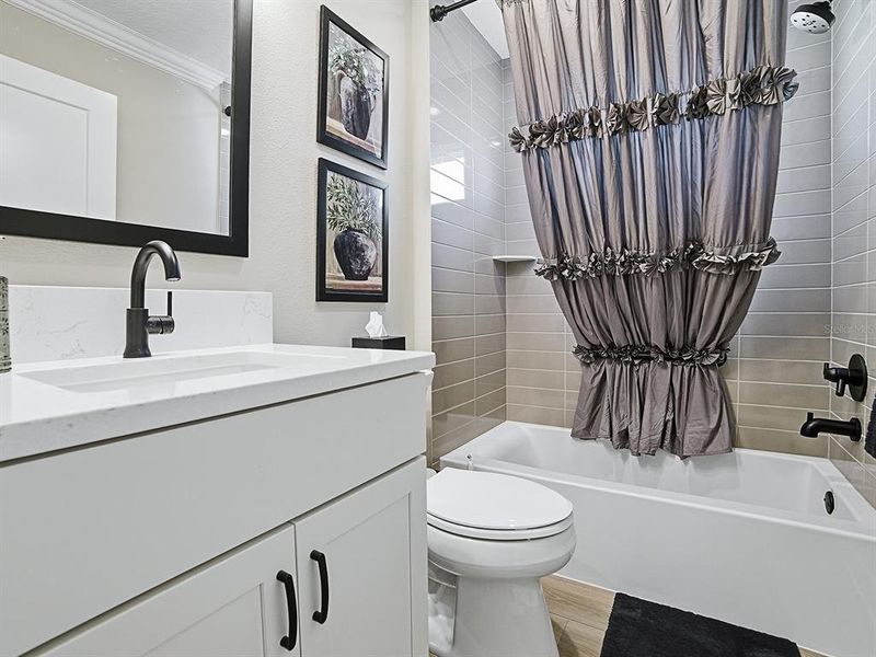 Furnished interior view inside a new home in , The Villages (Image 50). Furnished interior view inside a new home in , The Villages (Image 50).