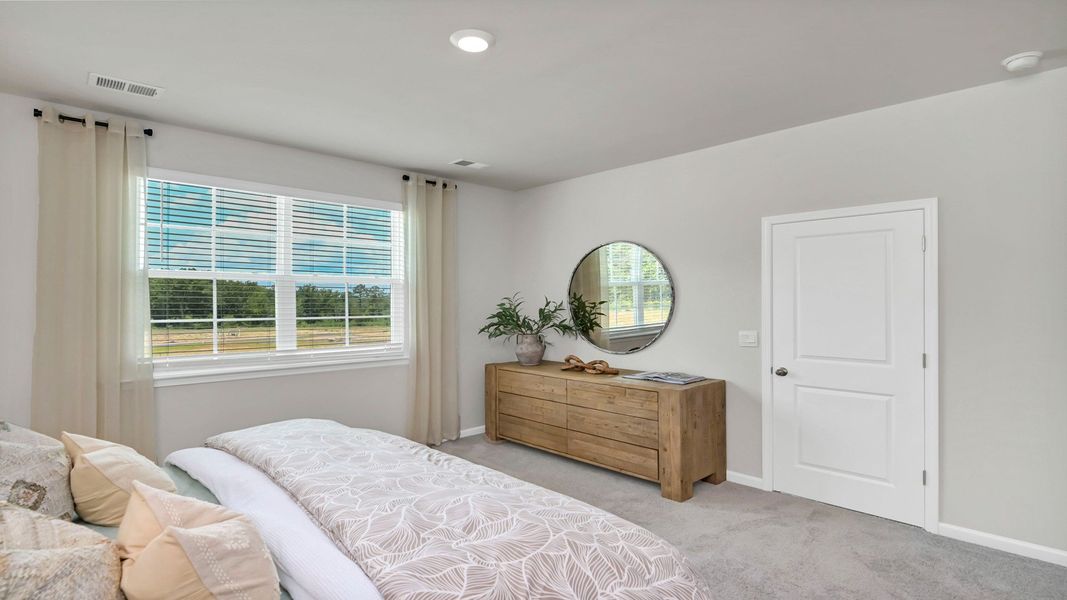 Furnished interior view inside a new home in Hunter's Branch, Hopkins (Image 16). Furnished interior view inside a new home in Hunter's Branch, Hopkins (Image 16).