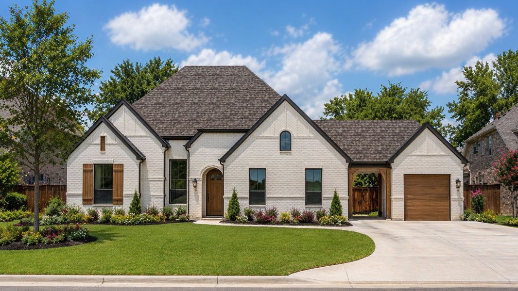 Representative Elevation - some options shown Representative Elevation - some options shown