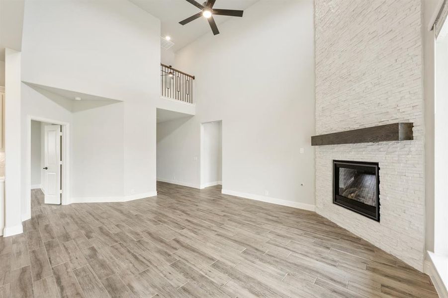 Spacious, unfurnished interior of a new home in Homestead at Daniel Farms Phase 2, DeSoto (Image 35). Spacious, unfurnished interior of a new home in Homestead at Daniel Farms Phase 2, DeSoto (Image 35).