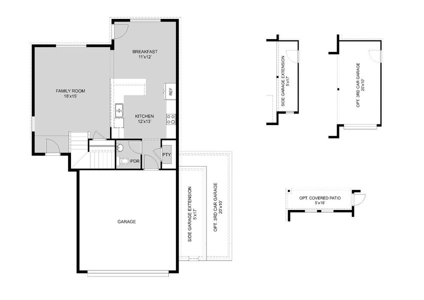 Devonhurst 1936 Floorplan Downstairs