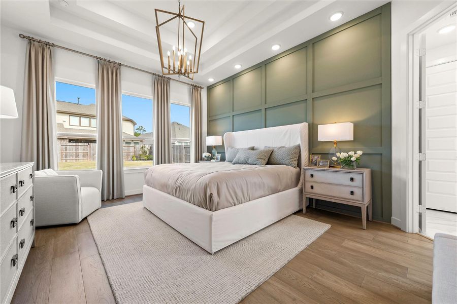 Furnished interior view inside a new home in The Trails, New Caney (Image 28). Furnished interior view inside a new home in The Trails, New Caney (Image 28).