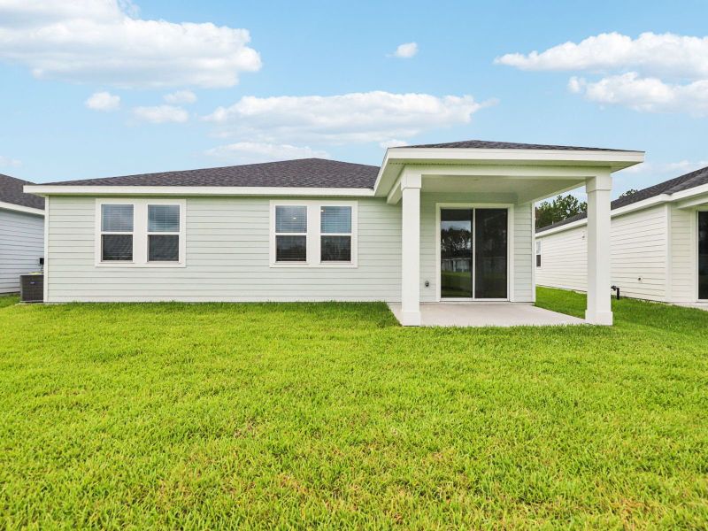 The Rear Exterior at 25 Sandy Lane