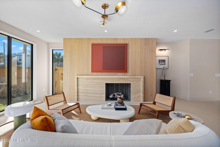 Furnished interior view inside a new home in , Atlantic Beach (Image 15).