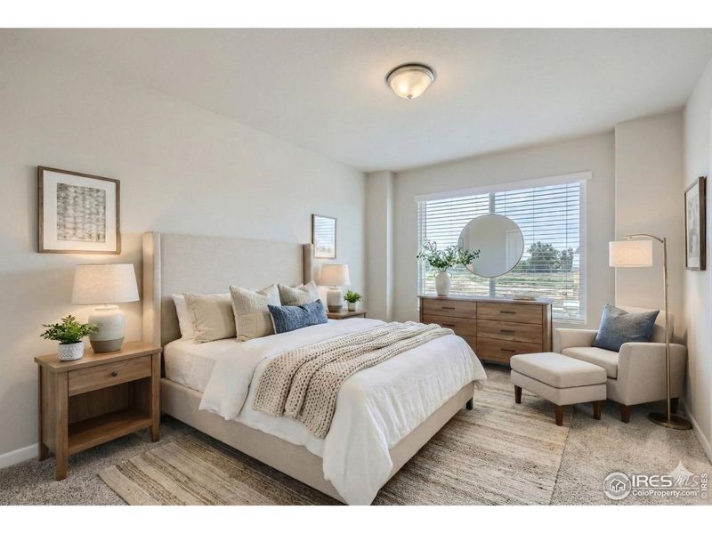 Furnished interior view inside a new home in Waterfield, Fort Collins (Image 10).