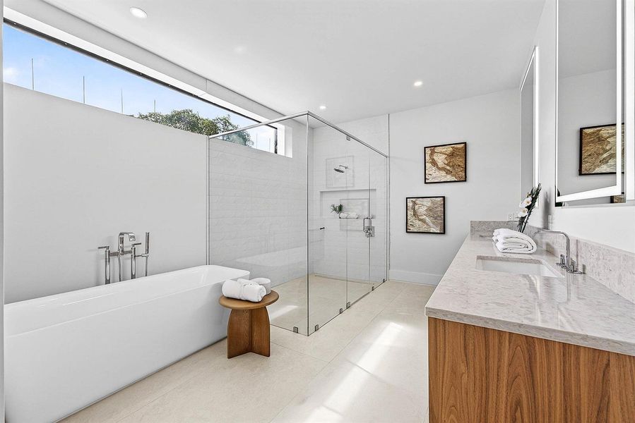 Primary bathroom