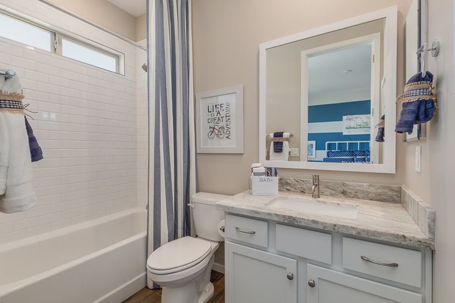 Representative furnished interior of a home built from the Diamond by Elliott Homes in Forté at Granite Vista, Waddell (Image 19).