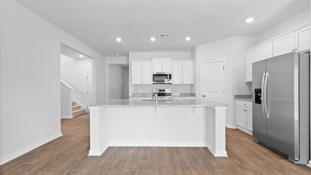 Representative furnished interior of a home built from the ARCHER-EXP by D.R. Horton in Lakeview at Kitfield, Moncks Corner (Image 8).