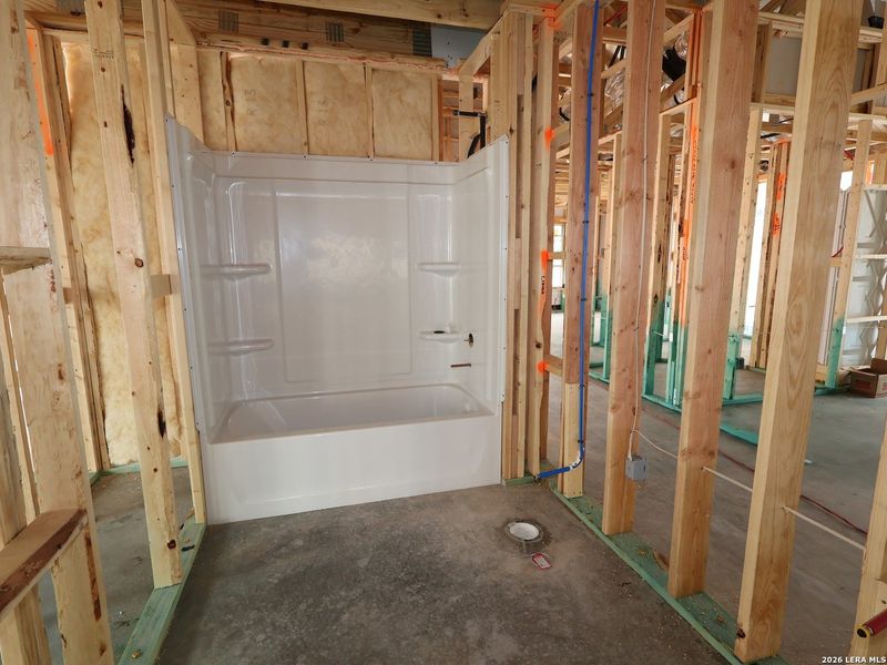 In-progress construction of a new home in Hickory Ridge, Elmendorf, TX (Image 26).