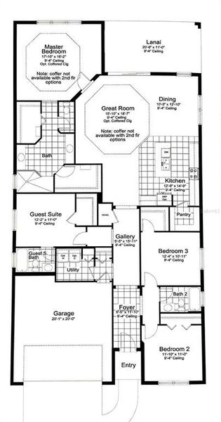 2D floor plan layout of this home in , Parrish, FL (Image 6).