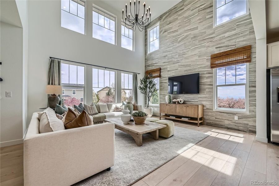 Furnished interior view inside a new home in Riano Ridge: The Grand Collection, Loveland (Image 5).
