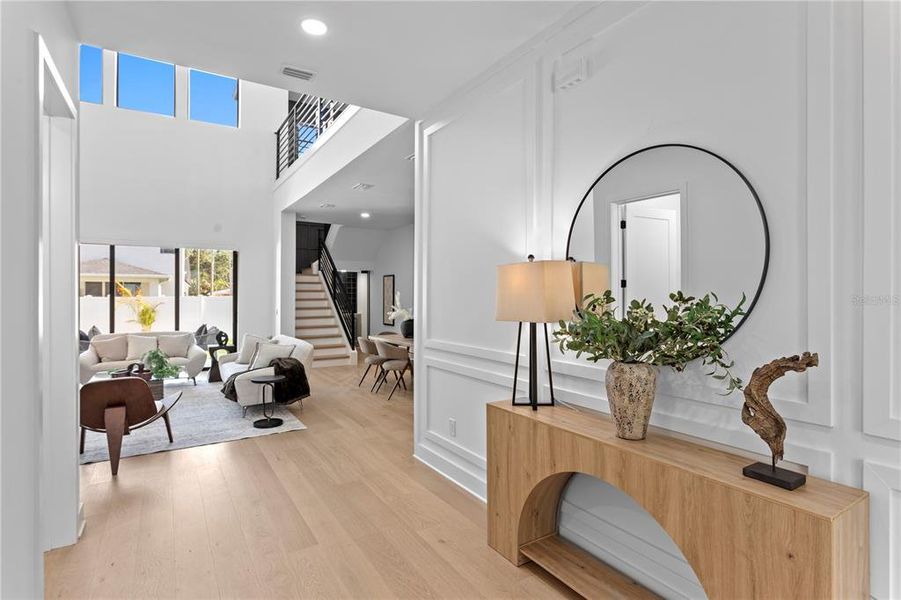 Furnished interior view inside a new home in , Tampa (Image 7).