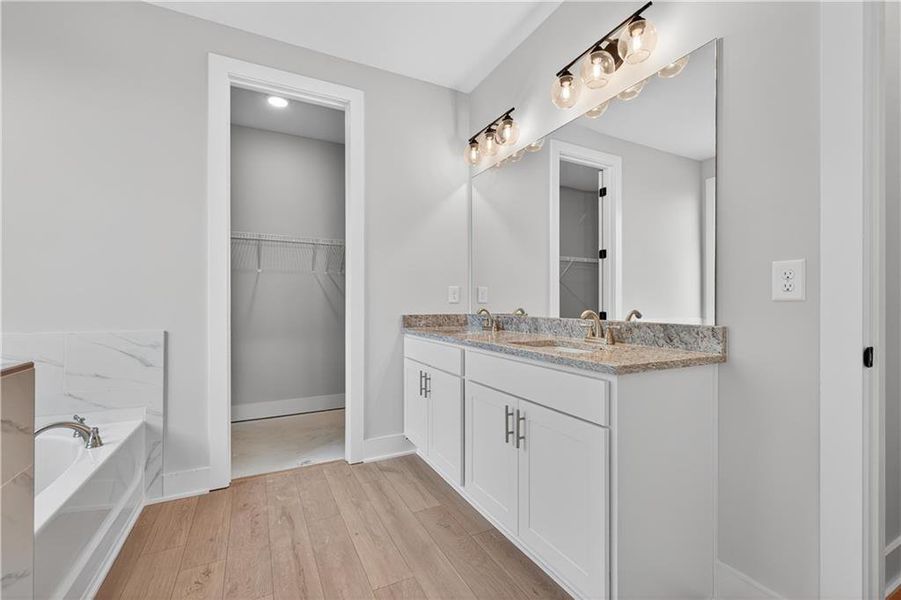 Furnished interior view inside a new home in The Manor at Gainesville Township, Gainesville (Image 10).