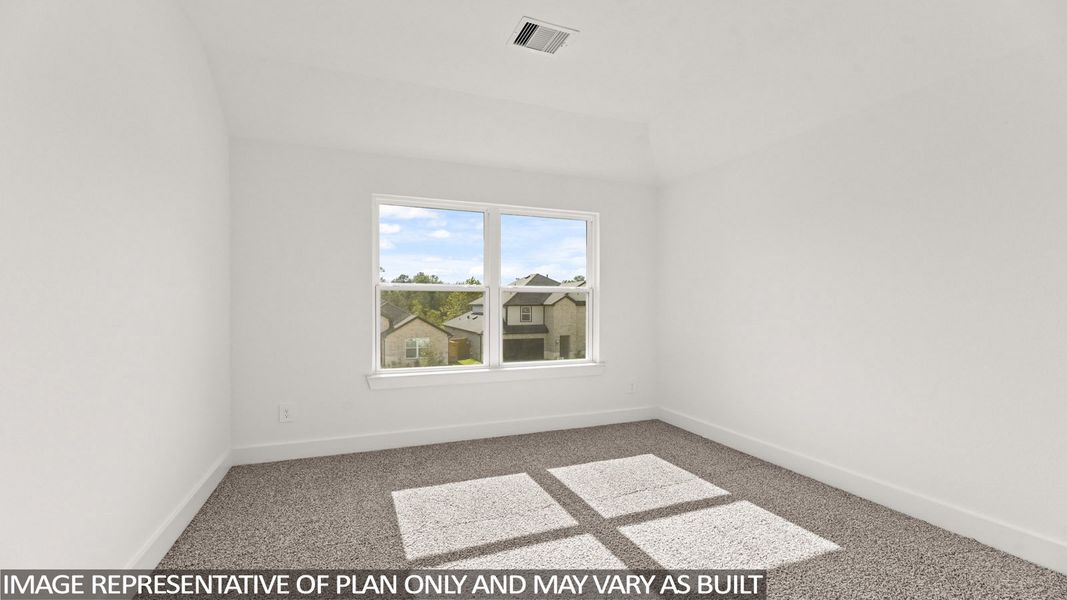 Representative unfurnished interior of a home built from the Tourmaline by D.R. Horton in Mill Creek Estates, Magnolia (Image 25).