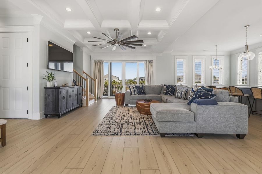 Furnished interior view inside a new home in , Little River (Image 21).