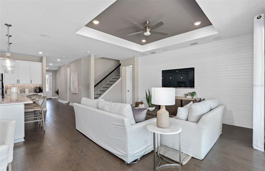 Furnished interior view inside a new home in Willow Ridge, Montverde (Image 13).