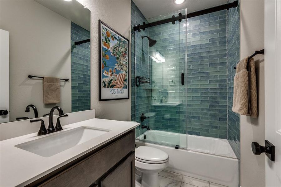 Furnished interior view inside a new home in , Haslet (Image 17).