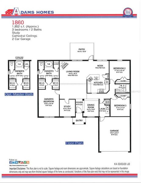 2D floor plan layout of this home in North Port, North Port, FL (Image 1). 2D floor plan layout of this home in North Port, North Port, FL (Image 1).