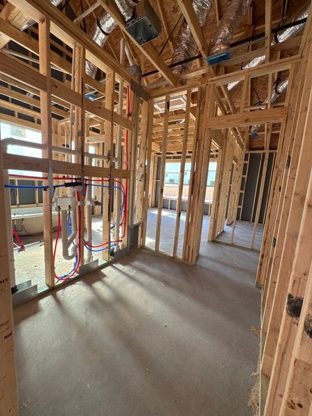 In-progress construction of a new home in Terra Escalante, Blue Ridge, TX (Image 13). In-progress construction of a new home in Terra Escalante, Blue Ridge, TX (Image 13).