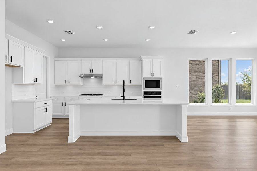 Furnished interior view inside a new home in The Ridge at Northlake, Northlake (Image 5).