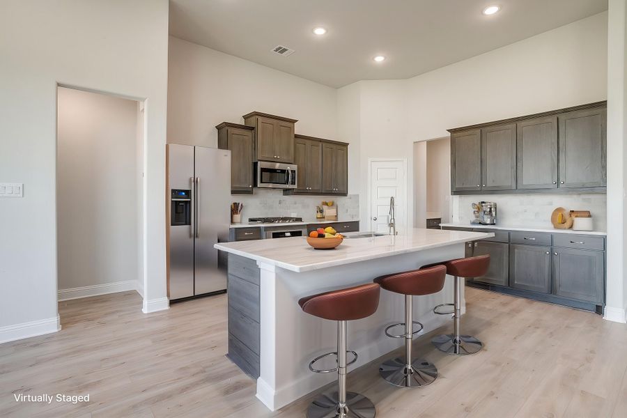 Furnished interior view inside a new home in Berkshire Estates, Mesquite (Image 6).