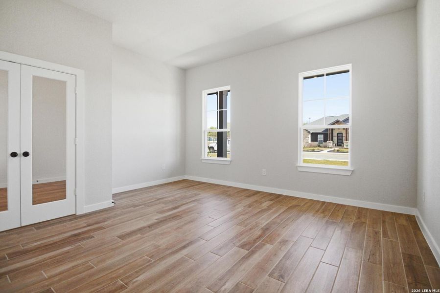 Spacious, unfurnished interior of a new home in Villas Las Flores, Floresville (Image 27). Spacious, unfurnished interior of a new home in Villas Las Flores, Floresville (Image 27).