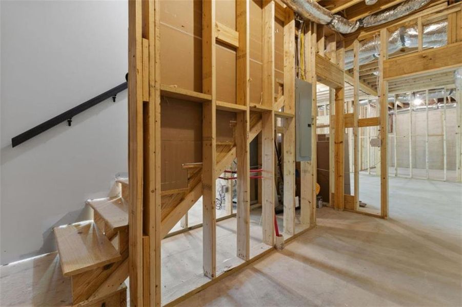 In-progress construction of a new home in , Ellijay, GA (Image 41).