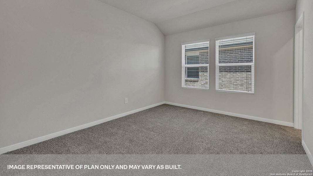 Spacious, unfurnished interior of a new home in Whisper South, San Marcos (Image 22).
