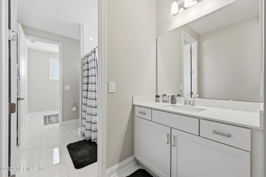 Furnished interior view inside a new home in , St. Johns (Image 17).
