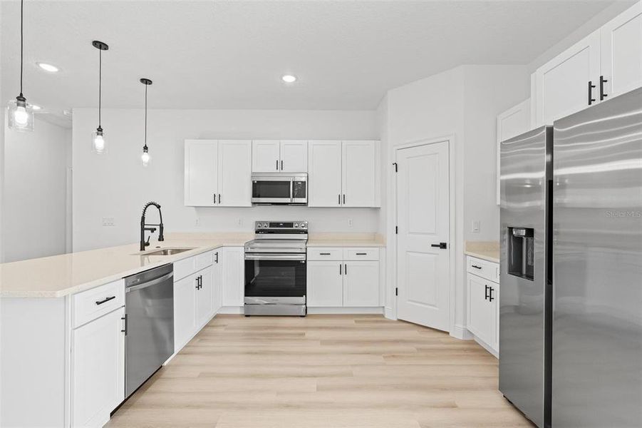 Furnished interior view inside a new home in , Ocala (Image 10).