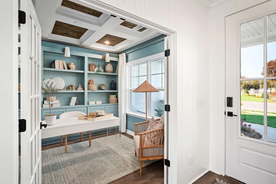 The Courtland Home Office The Courtland Home Office