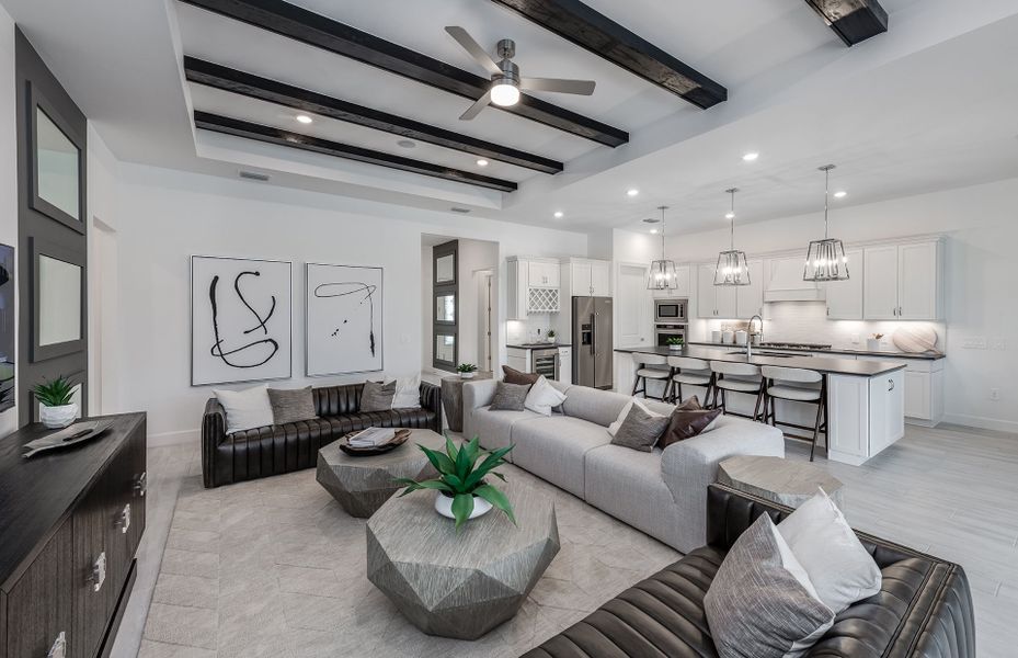 Open Flow-Through Layout