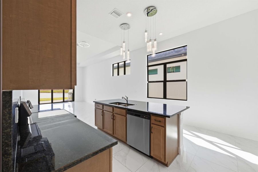 Furnished interior view inside a new home in , Port St. Lucie (Image 8).