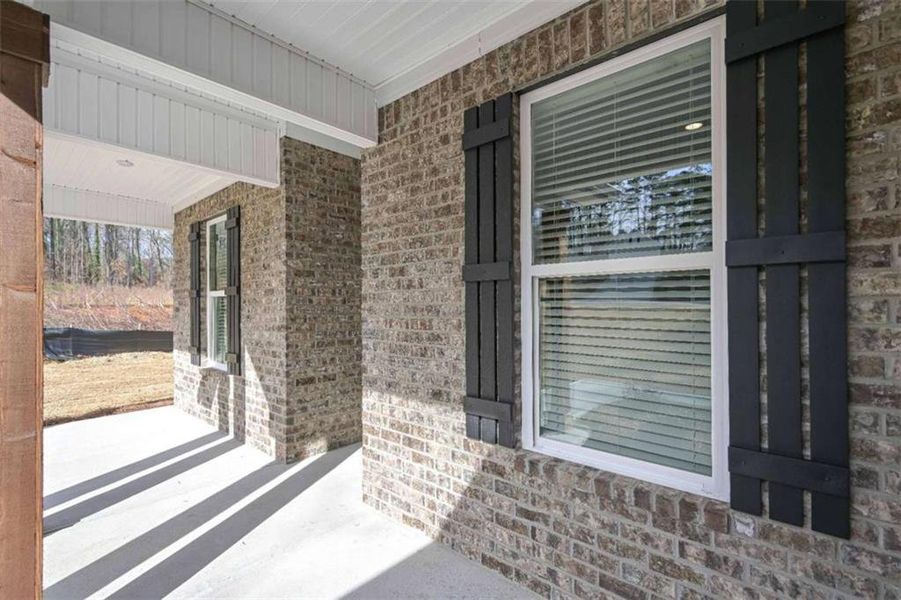 Exterior details and patio area of a home in Deer Creek, Temple (Image 18).