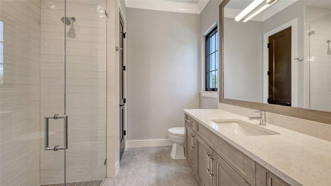 Furnished interior view inside a new home in , Longboat Key (Image 17).