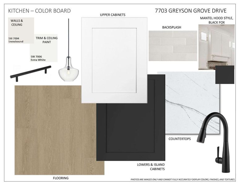 Sample of building materials used in homes in Elyson, Katy (Image 34).