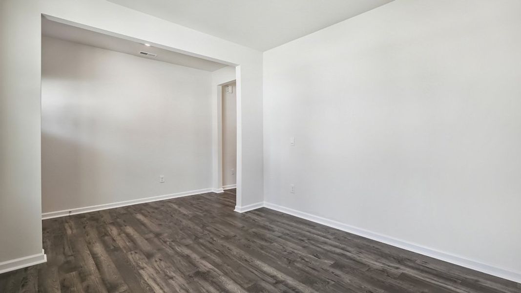Spacious, unfurnished interior of a new home in Ridgewood Farms, Winterville (Image 10). Spacious, unfurnished interior of a new home in Ridgewood Farms, Winterville (Image 10).