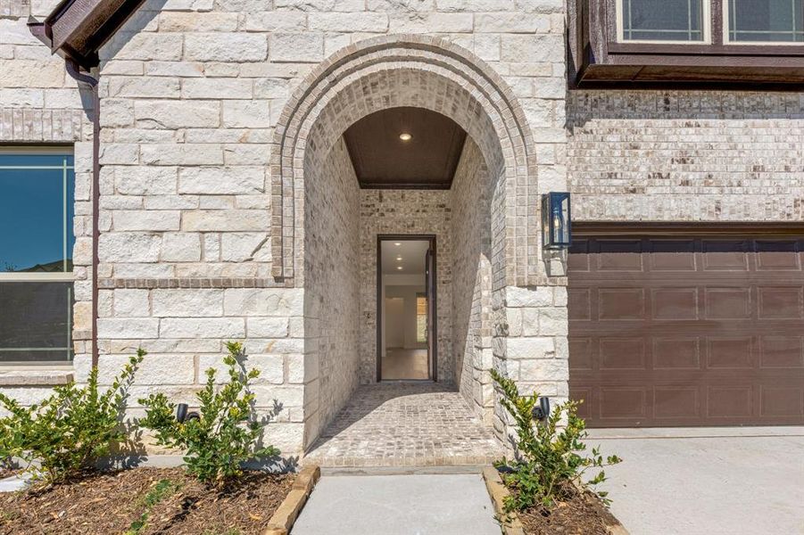 Exterior details and patio area of a home in Willow Wood Classic 50, McKinney (Image 20).