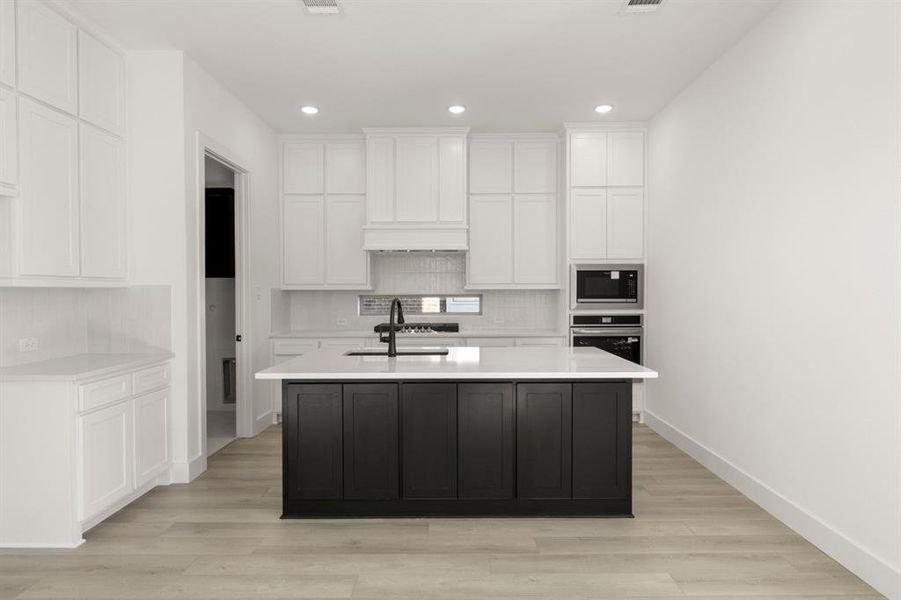 Furnished interior view inside a new home in The Villages of Hurricane Creek, Anna (Image 6).