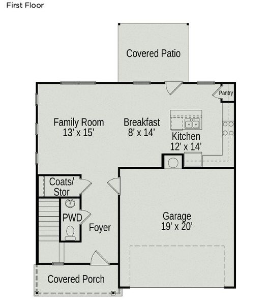 *First floor.* *First floor.*