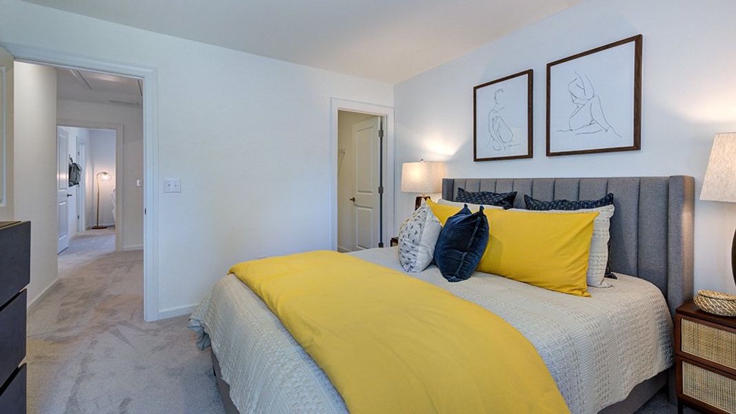 Furnished interior view inside a new home in Hickory Grove, Sanford (Image 11). Furnished interior view inside a new home in Hickory Grove, Sanford (Image 11).