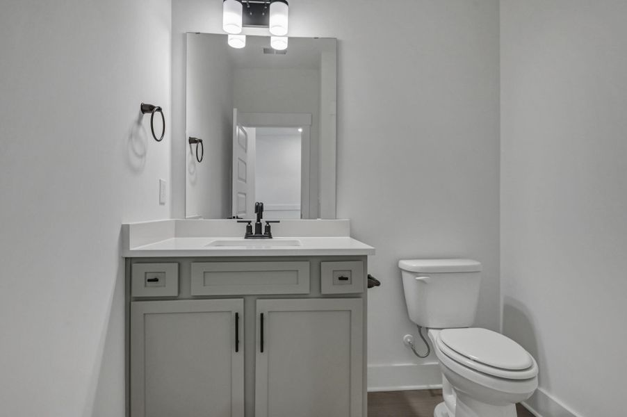 Furnished interior view inside a new home in Clubside Reserve at Summerlake, Lexington (Image 14).