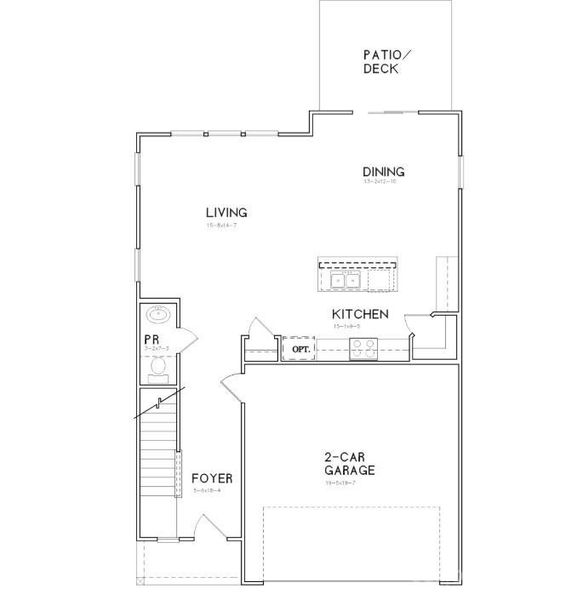Floor plan - First floor