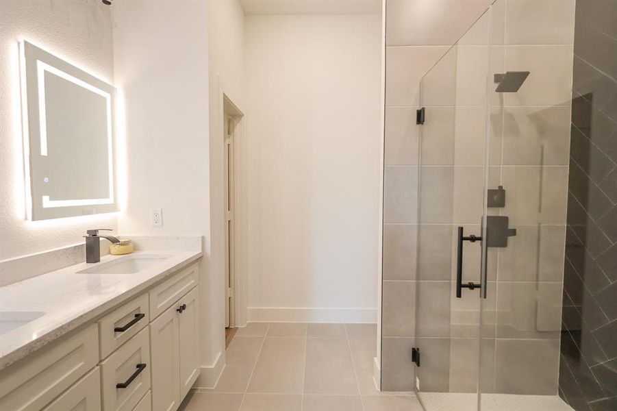 Furnished interior view inside a new home in , Fort Worth (Image 15). Furnished interior view inside a new home in , Fort Worth (Image 15).